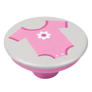 Baby Pink Body Suit Cabinet Knob