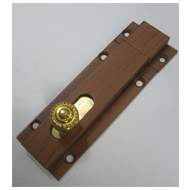 Baby Latch - wood/Gold Finish - Size - 