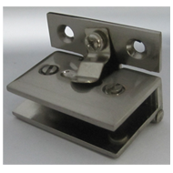 Glass Hinge - SS Finish - 10mm