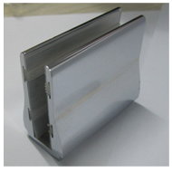 Tuf Glass Fixer (Brackets) - CP Finish