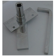 Square Loft Lock With Allen Key(Heavy) 