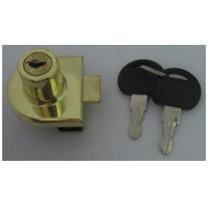 Single Glass Door Lock - 19mm