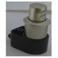 Push Knob With Latch - 19mm -