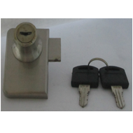 Glass Lock Double - 20mm - SS Finish