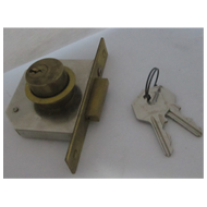 Cupboard Lock - 20mm - Gold Finish