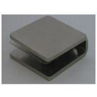 Wall To Glass Fix Bracket - 10mm - SS F
