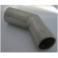Pipe Connector 135 Degree - SS Finish