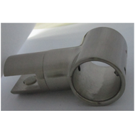 Pipe To Glass Fitting - SS Finish