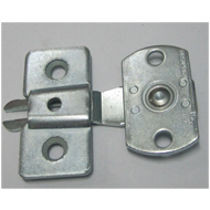 Sliding Latch - Silver Finish