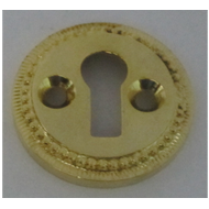 Round Key Holes - Gold Finish