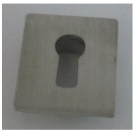 Square Key Hole -SS Finish