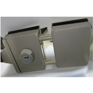 Square Double Door No Bore Hole Lock Wi