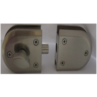 Double Door No Bore Hole Lock With Knob