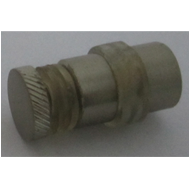 Barrel Button Single - SS Finish