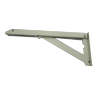 Folding Bracket - 15 Inch - Ivory Colou