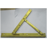 Friction Flap Stay - 12 Inch - Gold Fin