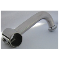Pipe To Glass Hook Type Connector - CP