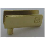 Box Pivot - 2 InchX8mm - Gold Finish