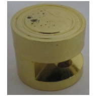 Mirror Bracket - 8mm - Gold Finish