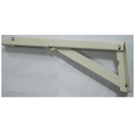 Folding Bracket - 12 Inch - Ivory Colou