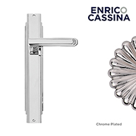 Marianne Door lever Handle on Plate - C