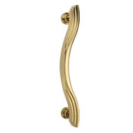 Door Pull Handle - 320mm - Gold Plated 