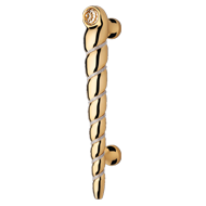 Door Pull Handle - 248mm - Gold Plated 