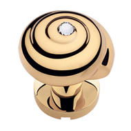 Designer Gold Plated Fixed Door Knob