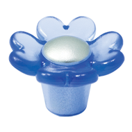 Cabinet Knob - 32mm - Blue/Br