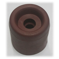 Rubber Door Buffer - Maroon Colour