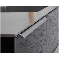BLAZE Cabinet Handle - 446mm - Inox Loo