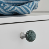 BEAD Straight Cabinet Knob - 28mm - Mar