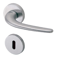 Lever Handle - Chrome/Satin Nickel - 26