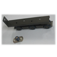 Sliding Door Fitting - Graphite Finish