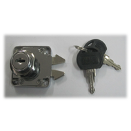 Sliding Cupboard Lock - 20mm - CP Finis