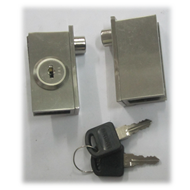 Pivot With Lock - 10mm - SS Finish