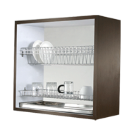 Glass & Plate Tray with Drip Tray - 550