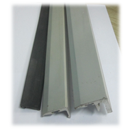 Twin Pro Glass Profile - 3mtr - Alumini