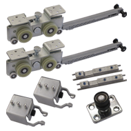 Kit for one wooden door - 250 Kgs with
