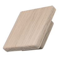 PIXEL Wooden Cabinet Knob - 70mm - Wall