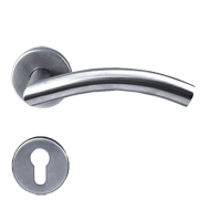 TUBE Lever Handle in Bright Chrome Fini