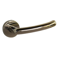 TUBE Lever Handle in Bright Chrome Fini