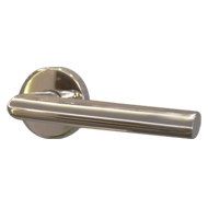 TUBE Lever Handle in Bright Chrome Fini
