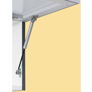 Gas Piston Down Flap Stay - Steel cylin