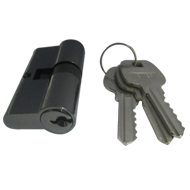 Double Cylinder Lock - LXL - 60mm - Bla