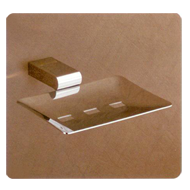 Soap Dish - Chrome Plated Finish