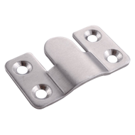 Panel Hanging Clip - Black/Silver Finis