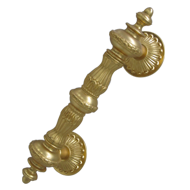 AOSTA Door Pull Handles - Raw Gold Fini