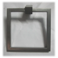 Square Towel Ring - SS Finish