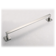 Square Towel Rod - 600mm - SS Finish